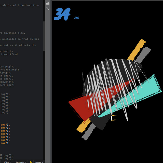 The centering of my image layers was very noticable here, but I actually think it worked in it's favor since the composition was very balanced. While testing it with the face tracking did look a bit odd when I turned to side.