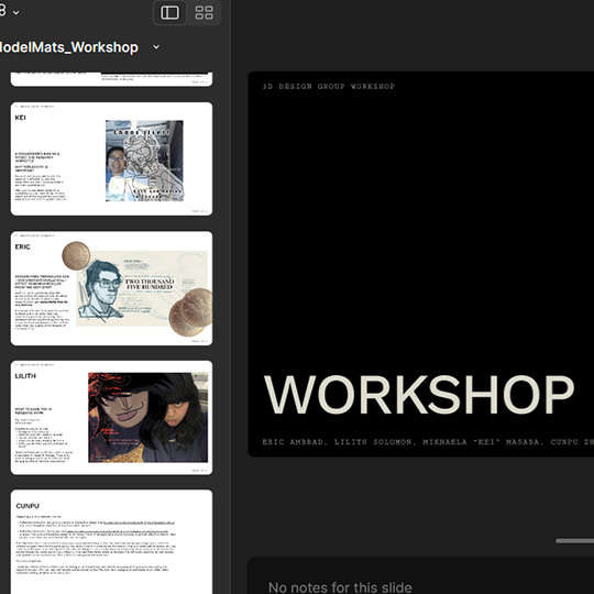 I didn't create a Selfie for myself for this workshop, but seeing how different my group members' portraits came out inspired me to think about the things I would add if I made one. Overall this activity got my brain reflecting about things that have shaped me as a person. 